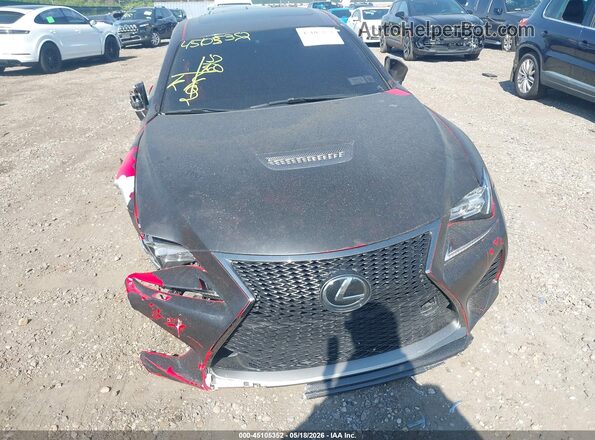 JTHHP5BCXG5005186 2016 LEXUS RC-F Черный Вид щитка приборов