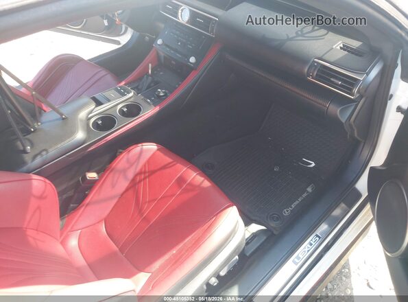 JTHHP5BCXG5005186 2016 LEXUS RC-F Черный Вид салона спереди
