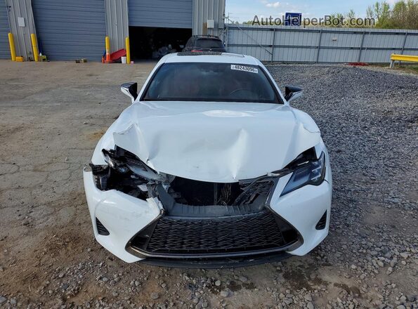 JTHHZ5BC0K5021187 2019 LEXUS RC White Դիմացի տեսք