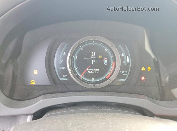 JTHHZ5BC0K5021187 2019 LEXUS RC White Սարքավորումների վահանակի տեսք