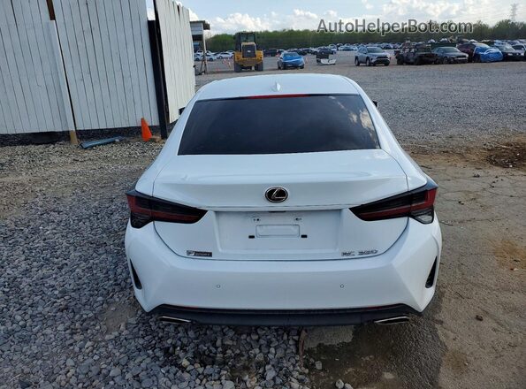 JTHHZ5BC0K5021187 2019 LEXUS RC White Հետևի տեսք