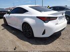2019 Lexus Rc 350 F Sport White vin: JTHHZ5BC6K5019539