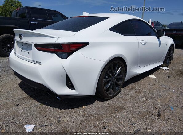 JTHHZ5BC6K5019539 2019 LEXUS RC 350 White Tył prawy