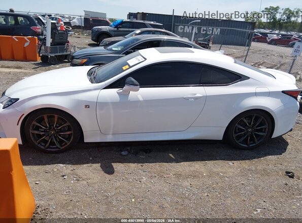 JTHHZ5BC6K5019539 2019 LEXUS RC 350 White Widok wnętrza 360 stopni