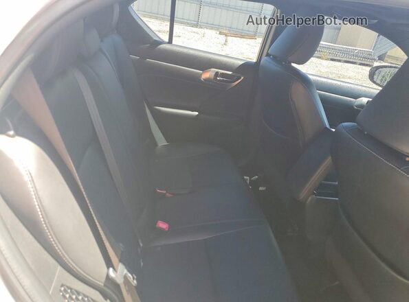 JTHKD5BH0G2254849 2016 LEXUS CT Белый Вид задних сидений