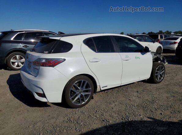 JTHKD5BH5H2298623 2017 LEXUS CT Белый Задняя правая четверть
