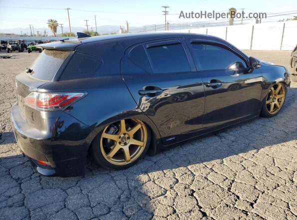 JTHKD5BH7H2282603 2017 LEXUS CT Черный Задняя правая четверть