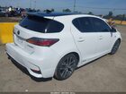 2016 Lexus Ct 200h White vin: JTHKD5BH9G2256096