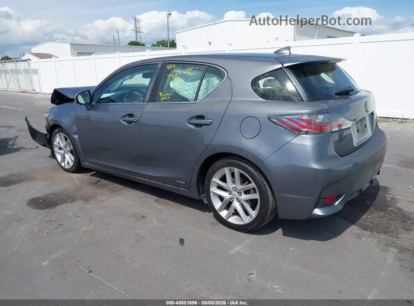 JTHKD5BHXG2267298 2016 LEXUS CT 200H Серый Задняя левая четверть