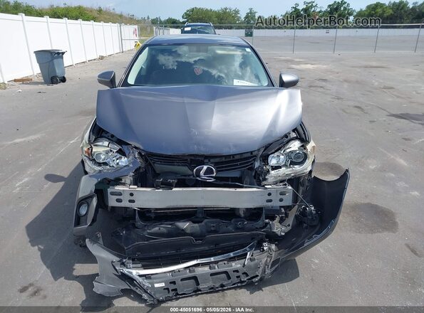 JTHKD5BHXG2267298 2016 LEXUS CT 200H Серый Вид панели приборов