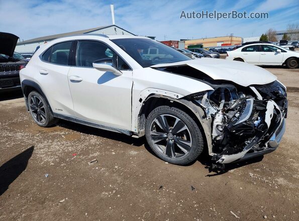 JTHL9JBH0M2042690 2021 LEXUS UX Белый Передняя правая четверть