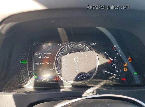 JTHL9JBH5L2033708 2020 LEXUS UX Серый Вид щитка приборов