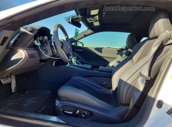 JTHLP5AY1SA111680 2025 LEXUS LC White Front interior view