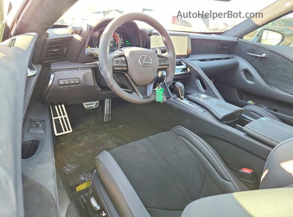 JTHLP5AY1SA111680 2025 LEXUS LC White Dashboard view