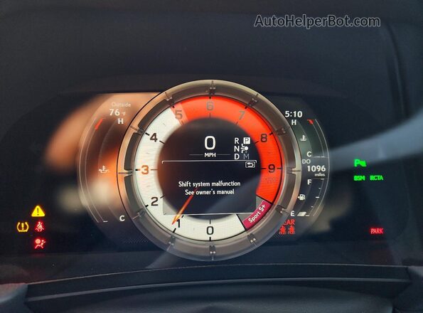 JTHLP5AY1SA111680 2025 LEXUS LC White Instrument cluster view