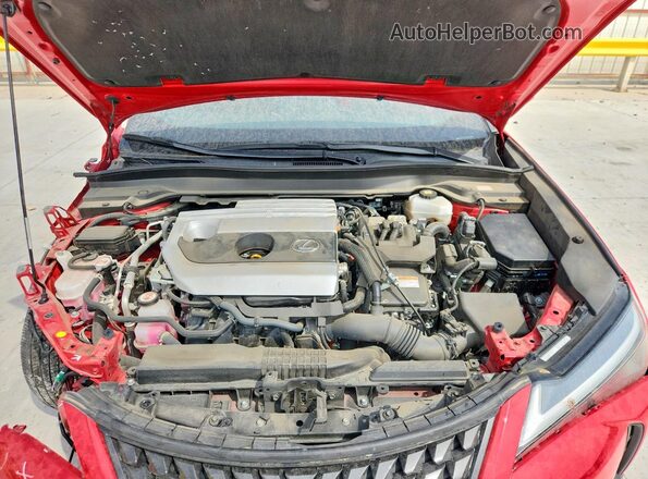 JTHP6JBH2P2148542 2023 LEXUS UX Red Շարժիչի բաժամունքի տեսք