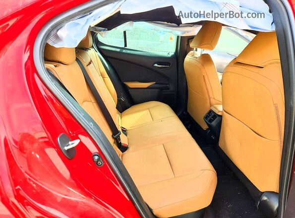 JTHP6JBH2P2148542 2023 LEXUS UX Red Սալոնի հետևի տեսք