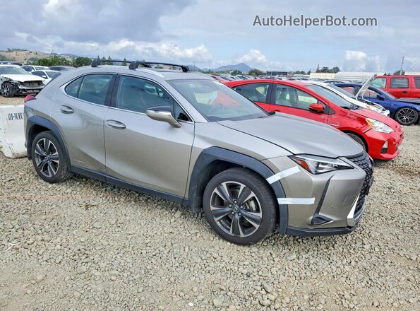 JTHP9JBH3L2023678 2020 LEXUS UX Серый Передняя правая четверть