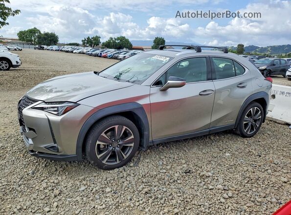 JTHP9JBH3L2023678 2020 LEXUS UX Серый Передняя левая четверть