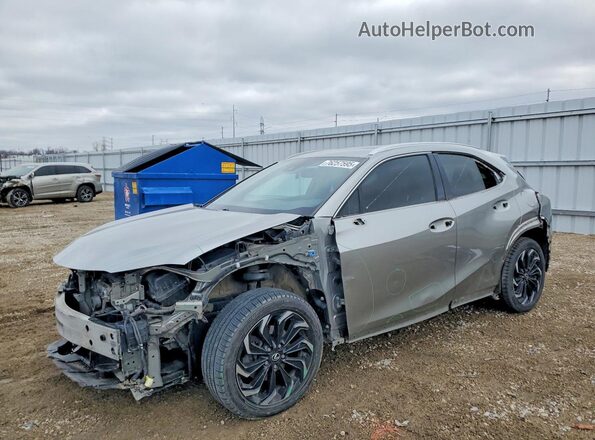 JTHP9JBH7L2024381 2020 LEXUS UX Серебряный Передняя левая четверть