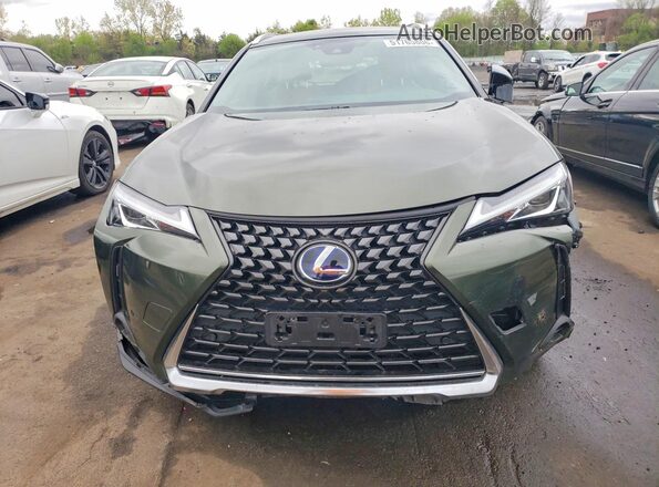 JTHP9JBH8M2041384 2021 LEXUS UX Green Front view