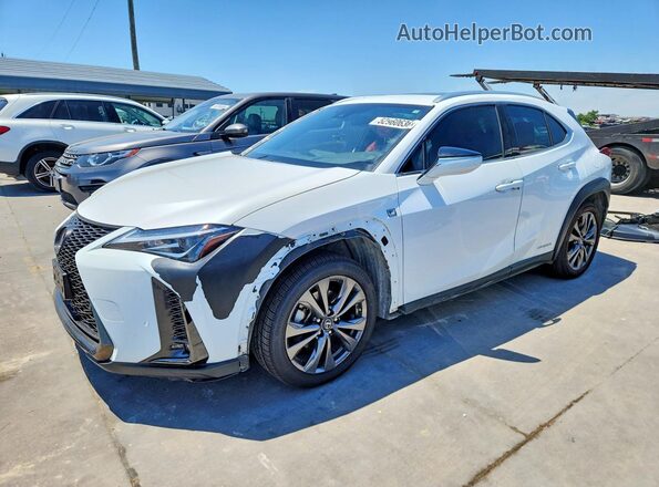 JTHR9JBHXM2039399 2021 LEXUS UX White Przód lewy
