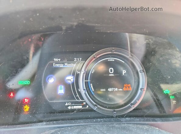 JTHR9JBHXM2039399 2021 LEXUS UX White Widok zestawu wskaźników