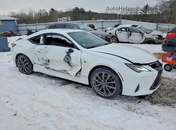 JTHS85BC5K5005429 2019 LEXUS RC Белый Передняя правая четверть