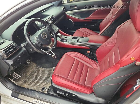 JTHSE5BC1G5006769 2016 LEXUS RC White Vista interior delantera