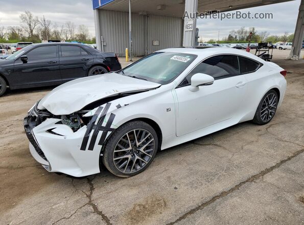JTHSE5BC1G5006769 2016 LEXUS RC White Vista tres cuartos delantera izquierda
