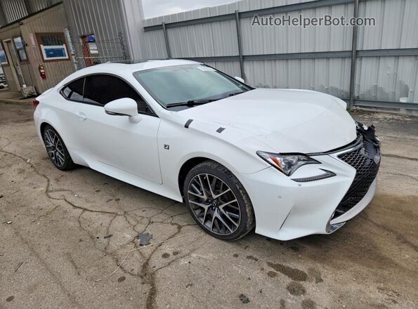 JTHSE5BC1G5006769 2016 LEXUS RC White Delantero derecho