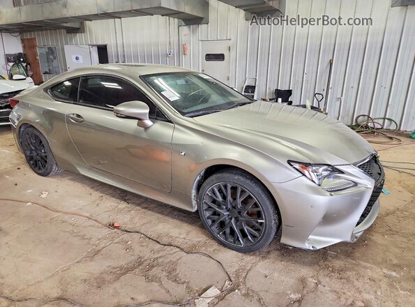 JTHSE5BC9H5007525 2017 LEXUS RC Серебряный Передняя правая четверть