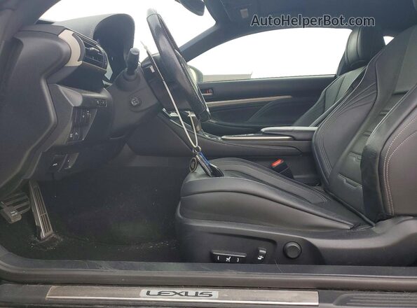 JTHSM5BC7G5001482 2016 LEXUS RC Black Vista interior delantera