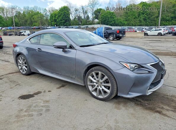 JTHSM5BC9G5001161 2016 LEXUS RC Gray Передня права чверть