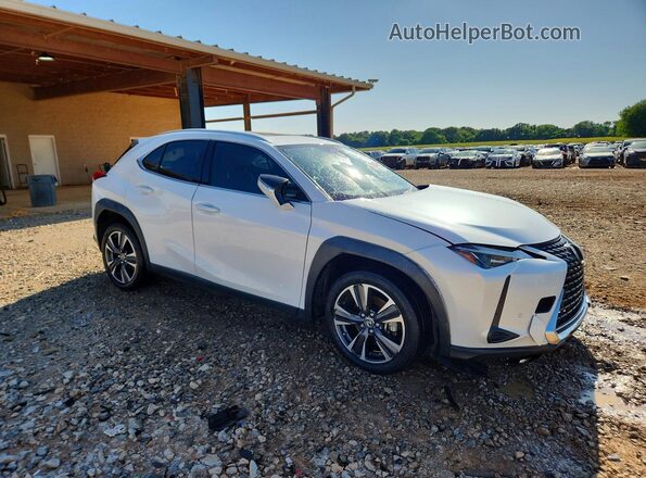 JTHU9JBH5K2017267 2019 LEXUS UX Белый Передняя правая четверть