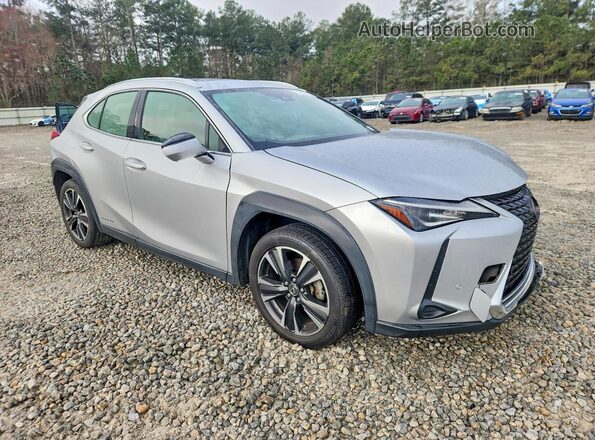 JTHU9JBHXK2014221 2019 LEXUS UX Серебряный Передняя правая четверть