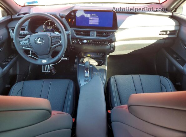 JTHUCJDH5S2012164 2025 LEXUS UX Red Dashboard view