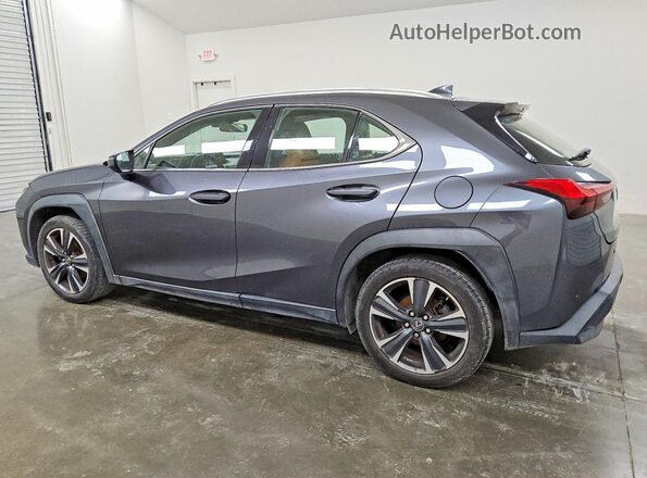 JTHX3JBH0N2049479 2022 LEXUS UX Charcoal Trasero izquierdo