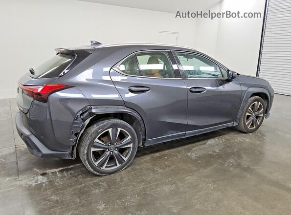 JTHX3JBH0N2049479 2022 LEXUS UX Charcoal Trasero derecho