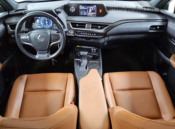 JTHX3JBH0N2049479 2022 LEXUS UX Charcoal Vista del salpicadero