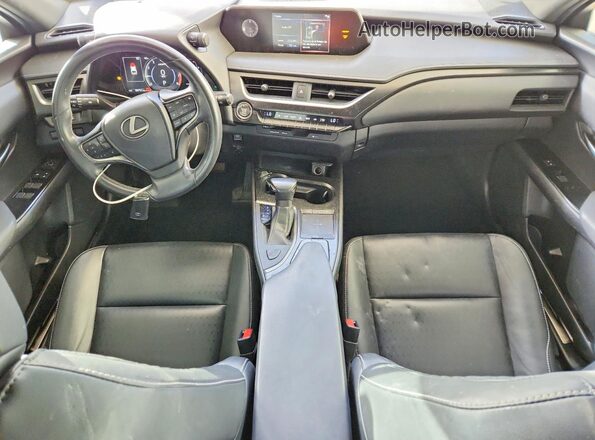 JTHX3JBH5L2021125 2020 LEXUS UX White Вид панелі приладів