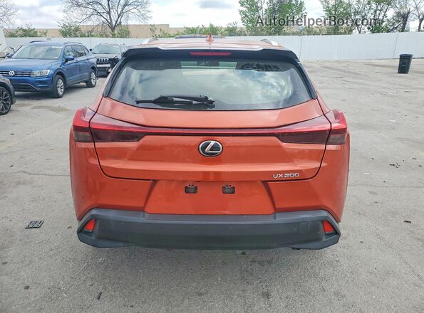JTHY3JBH0K2007037 2019 LEXUS UX Orange უკანა ხედი