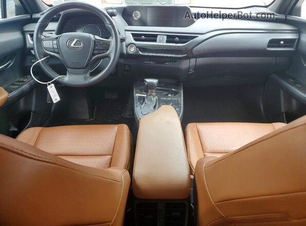 JTHY3JBH0K2007037 2019 LEXUS UX Orange წინა პანელის ხედი