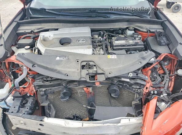 JTHY3JBH0K2007037 2019 LEXUS UX Orange ძრავის განყოფილების ხედი