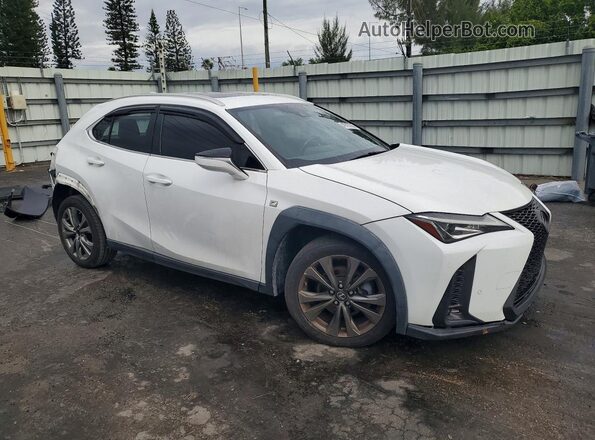 JTHY3JBH1K2002767 2019 LEXUS UX Белый Передняя правая четверть