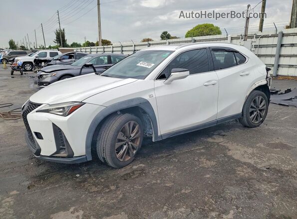 JTHY3JBH1K2002767 2019 LEXUS UX Белый Передняя левая четверть