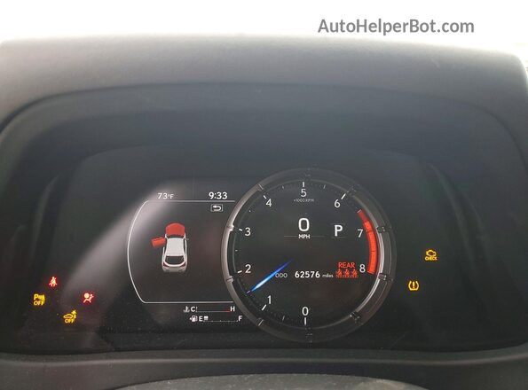 JTHY3JBH1K2002767 2019 LEXUS UX Белый Вид щитка приборов