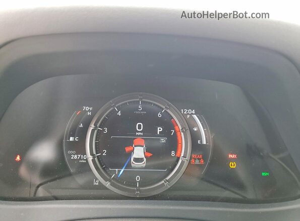 JTHY3JBH7K2005835 2019 LEXUS UX Белый Вид щитка приборов