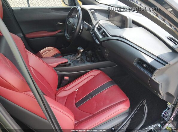 JTHY3JBH8K2001387 2019 LEXUS UX 200 Black Вид салону спереду