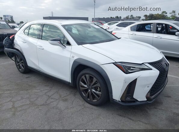 JTHY3JBHXK2002881 2019 LEXUS UX 200 White Przód prawy